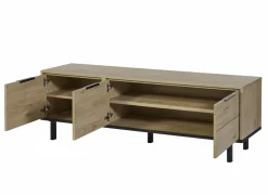 Tv-meubel Toby 175cm - melamine - castella oak