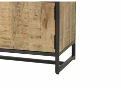 Tv-meubel Woodcraft 190cm - mango massief - bruin