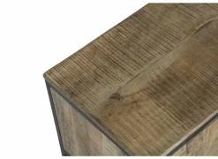 Tv-meubel Woodcraft 190cm - mango massief - bruin