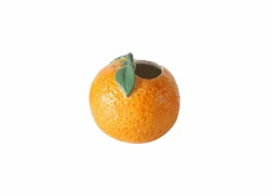 Vaas Appelsien H12,8cm - keramiek - oranje
