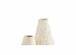 Salt & Pepper Vaas Cave 17x33,5cm - aardewerk - beige