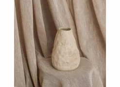 Salt & Pepper Vaas Cave 14,5x22cm - aardewerk - beige