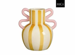 Edelman Vaas H21cm - keramiek - multicolor