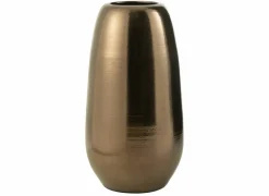 Vaas H70cm - porselein - goud