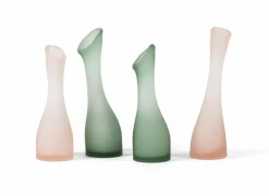 Vaas Soliflower Organisch Mat Big Ø7,5x24cm - glas - zalm