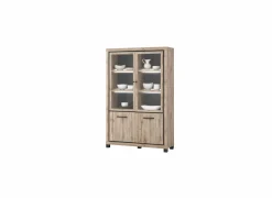 Vitrinekast Elegance 133cm - decor - canada oak