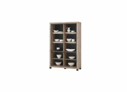 Vitrinekast Elegance 133cm - decor - canada oak