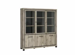 Vitrinekast Elegance 191cm - decor - canada oak