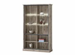 Vitrinekast Elena 126cm - decor - canada oak