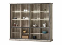 Vitrinekast Elena 239cm - decor - canada oak