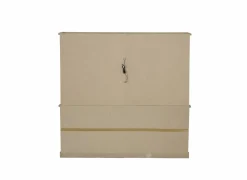 Vitrinekast Etienne 221cm - decor - zwart