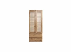 Vitrinekast Image 80cm - decor - honing eik