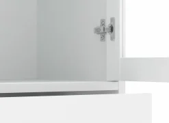 Vitrinekast Paris 96cm - decor - wit