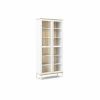 Vitrinekast Roomers 89cm - decor - witte eik