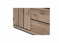 Vitrinekast Stefan 130cm - decor - canyon oak
