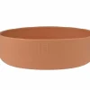 Voerbak Sili 350ml - silicoon - terracotta