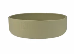 Voerbak Sili 700ml - silicoon - kaki