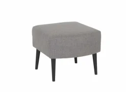 Voetenbank Canto 52x50x43cm - stof - taupe