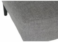 Voetenbank Canto 52x50x43cm - stof - taupe