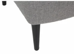 Voetenbank Canto 52x50x43cm - stof - taupe