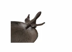 Vogelbad Marilly H89cm - gietijzer - bruin