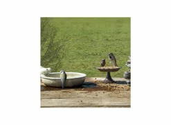 Vogelbad Vogelbad wit groen blauw