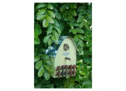 Vogelhuisje groen oranje geel