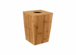 Vuilbak Bamboe 6L bruin