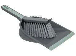 Vuilblik en borstel grijs