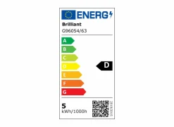 Brilliant Wandlamp buiten Tilbury zwart 5W