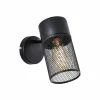 Brilliant Wandlamp Kamolo zwart mat 40W E27