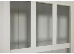 Wandmeubel 259cm - decor - lariks & bruine eik