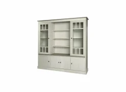 Wandmeubel 215cm - decor - lariks & bruine eik