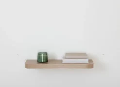 Wandplank Fixy 60x23,5x3,8cm - MDF - naturel