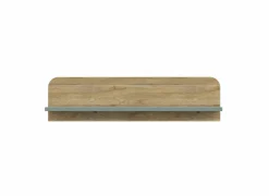Wandplank Hoa 100x22x26cm - decor - mauvella eik & groen