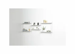 Wandrek Tomado 70x21x68cm - staal - wit