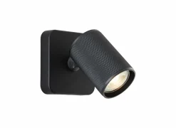 Brilliant Wandspot Marty zand zwart 5W GU10