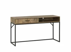 Wandtafel Angkor 140x40cm - mango massief - naturel