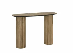 Wandtafel Maelis 120x40cm - teak massief - naturel