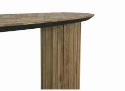 Wandtafel Maelis 120x40cm - teak massief - naturel