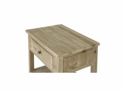 Wandtafel Novecento 70x40cm - gerecycleerd den massief - naturel