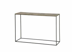 Wandtafel Steam 119x30cm - aluminium & ijzer - antique brass