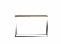 Wandtafel Steam 119x30cm - aluminium & ijzer - antique brass