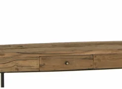 Wandtafel Vendetta 120x30cm - hout massief - bruin