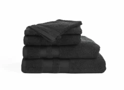 Washandje Katharina 16x21cm zwart