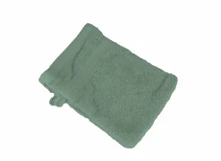 Washandje 15x21cm stone green set van 2