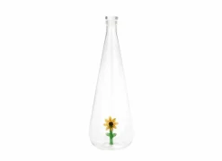 Balvi Waterfles Botanical Sunflower 1L - glas - geel
