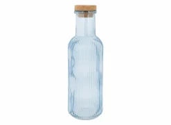 Cosy & Trendy Waterfles Raya 1L - glas - blauw