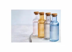 Cosy & Trendy Waterfles Raya 1L - glas - blauw