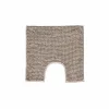 Wc-mat Indiana Shape 50x50cm - chenille - taupe